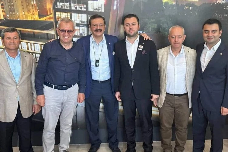 TOBB  Başkanı Hisarcıklıoğlu Çorlu Ticaret Borsasına taziye ziyaretinde bulundu