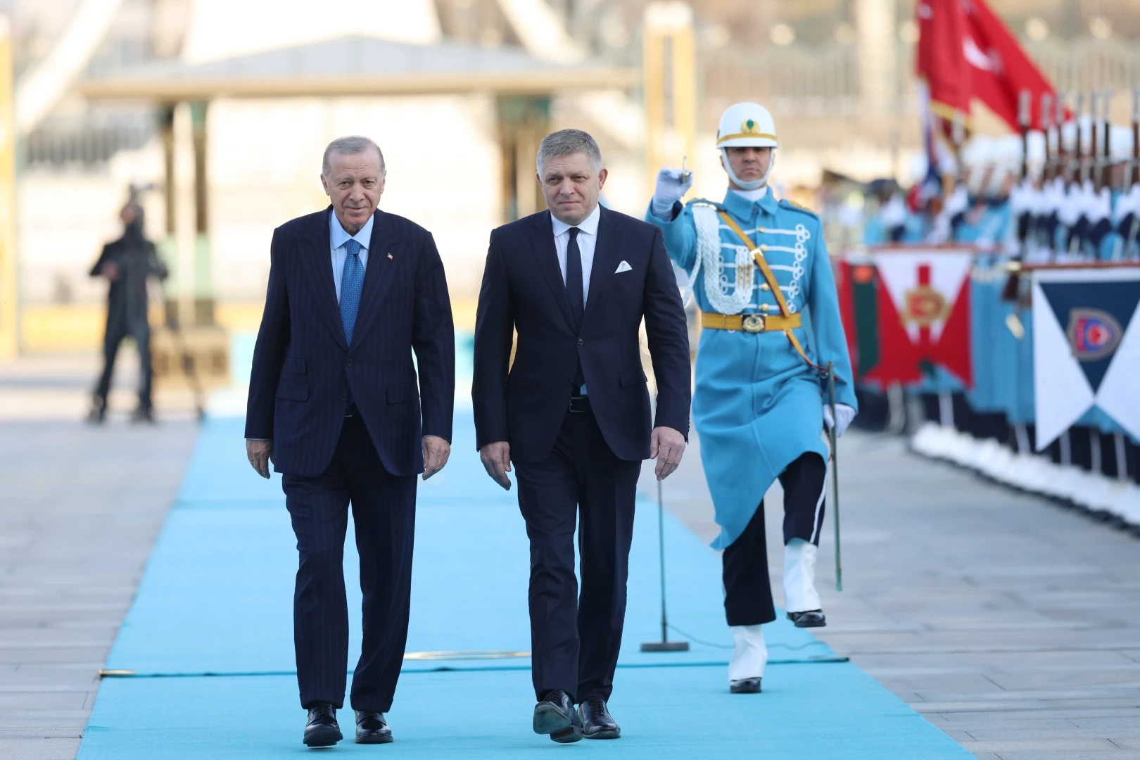 Slovakya Başbakanı Fico Ankara’da... Erdoğan: Önceliğimiz Suriye