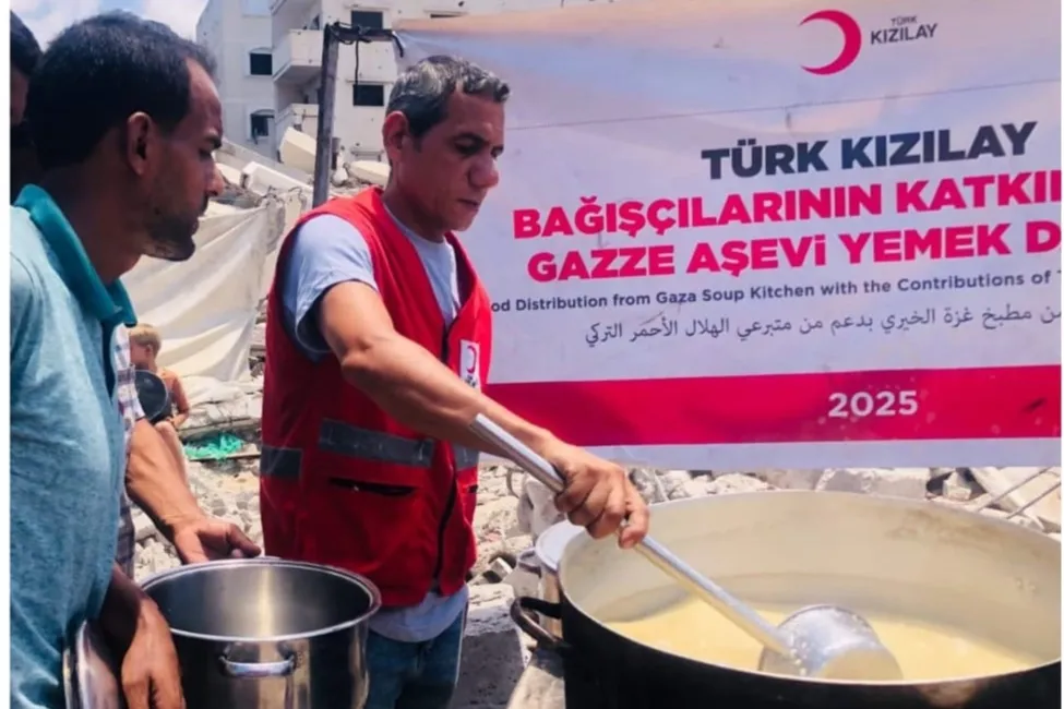 Mardinli hayırseverden Gazze’ye 839 bin TL